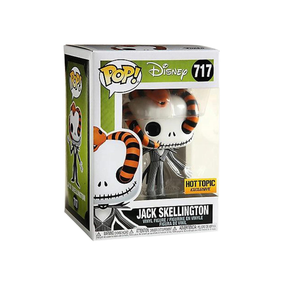 Funko Pop!: Disney #717 - Nightmare Before Christmas: Jack Skellington With Snake (Hot Topic: Diamond Edition Exclusive) [Pop! Figures]