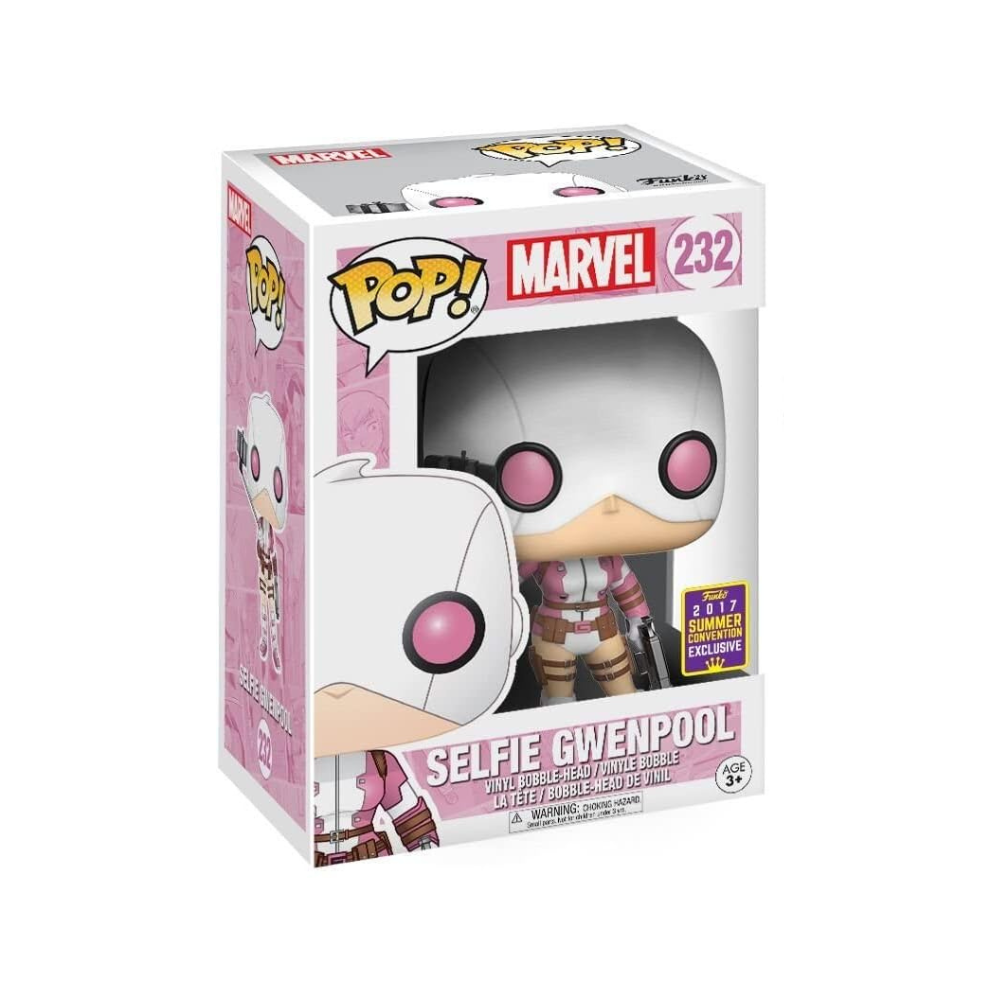 Funko Pop!: Marvel #232 - Selfie Gwenpool (2017 Summer Convention Exclusive) [Pop! Figures]