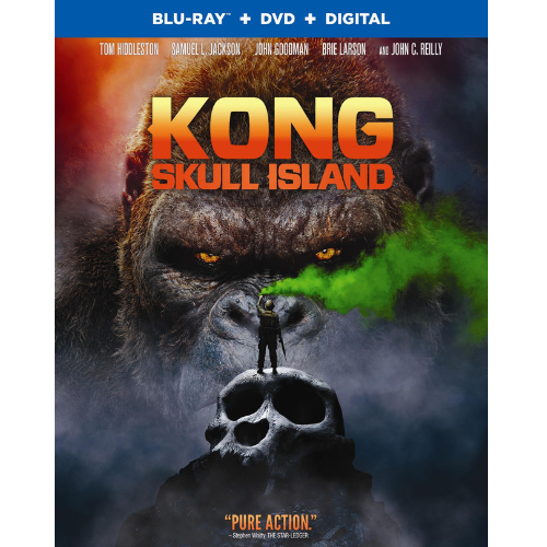 Kong Skull Island: Slip Sleeve Cover Edition (2017) [Blu-Ray+DVD]