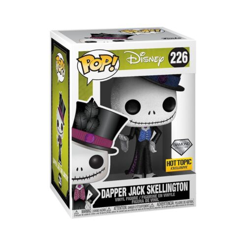 Funko Pop!: Disney #226 - Nightmare Before Christmas: Dapper Jack Skellington (Hot Topic: Diamond Edition Exclusive) [Pop! Figures]